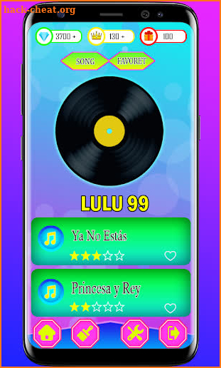 Lulu99 Piano game screenshot