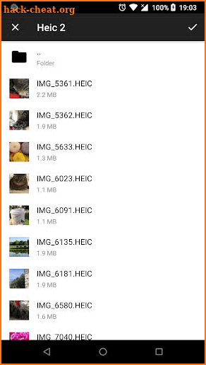 Luma: heic to jpg converter and viewer offline screenshot