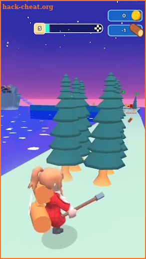 Lumberjack Run 3D screenshot