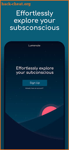 Lumenate: The Psychedelic Meditation App screenshot