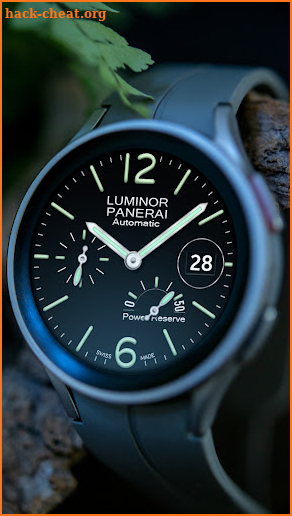 LUMINOR PANERAI Watch face screenshot