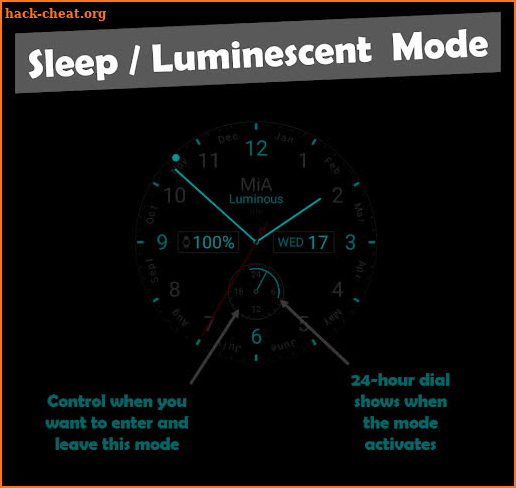 Luminous lite (watch face) screenshot