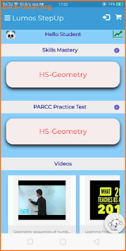 Lumos StepUp English & Math Practice screenshot