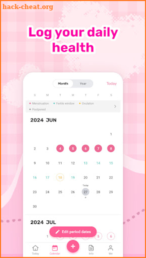 Luna - AI Period Calendar screenshot