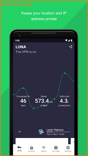 Luna -- Best VPN for Android screenshot