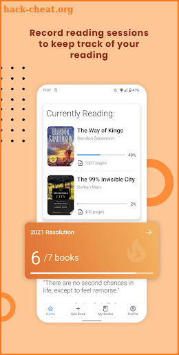 Luna - Book & Reading Tracker screenshot