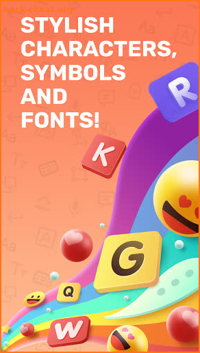 Luna - Fonts Keyboard, Stylish, Emoji & Text Fonts screenshot