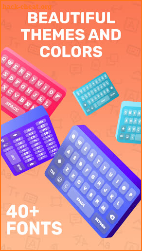 Luna - Fonts Keyboard, Stylish, Emoji & Text Fonts screenshot