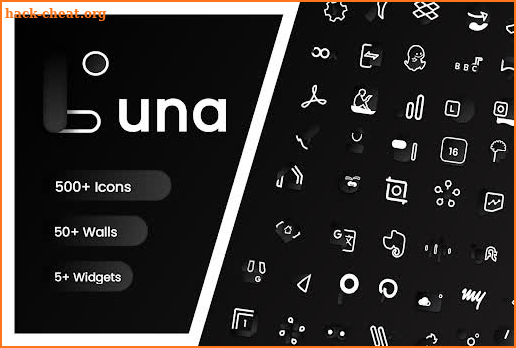 Luna icon pack screenshot