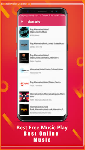 Luna Music - Free Unlimited Music and vedio screenshot