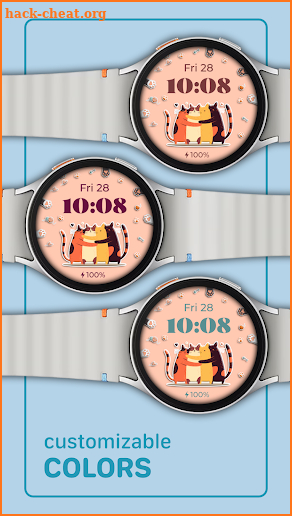 Luna1 Lovely Cats Watch Face screenshot