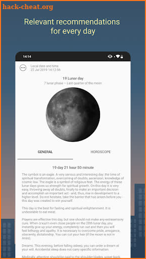 Lunar Calendar. Moon Phases + horoscopes screenshot