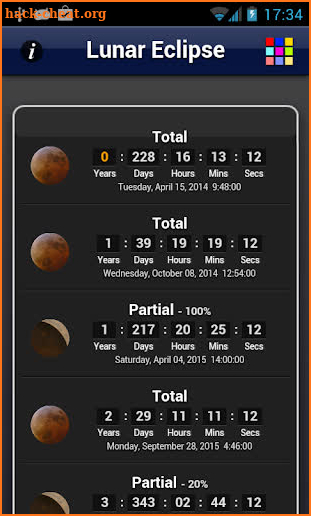 Lunar Eclipse screenshot