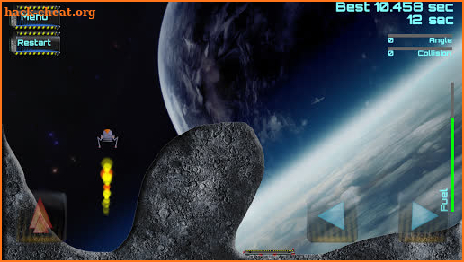 Lunar Lander Relaunched screenshot