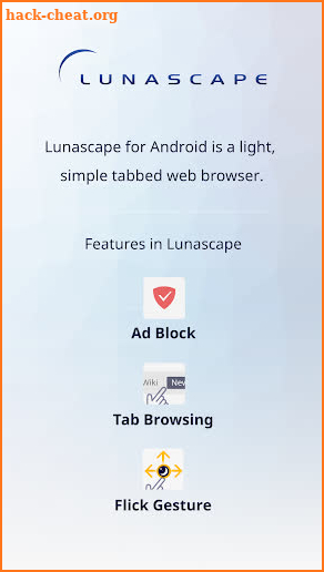 Lunascape web browser screenshot