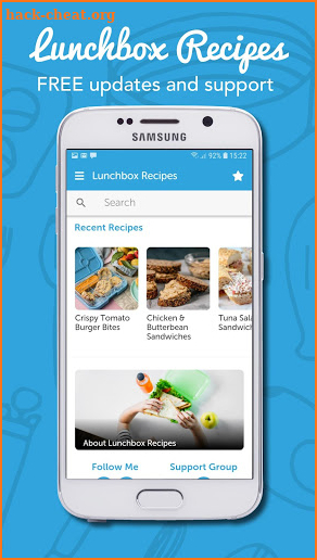 Lunchbox Recipes screenshot