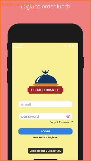 Lunchwale screenshot