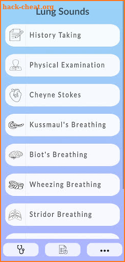 Lungs Auscultation Pro screenshot