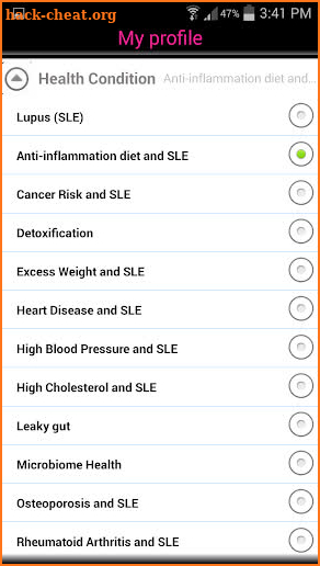 Lupus (SLE) screenshot
