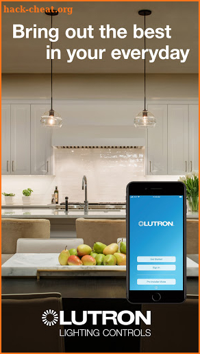 Lutron App screenshot