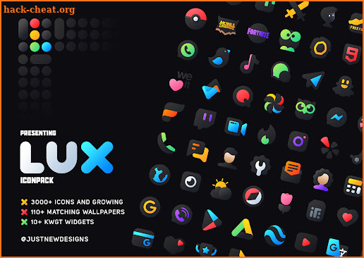 LuX IconPack screenshot