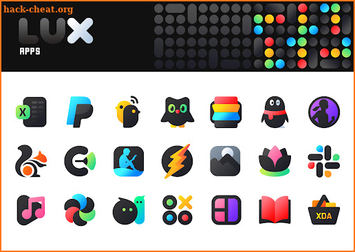 LuX IconPack screenshot