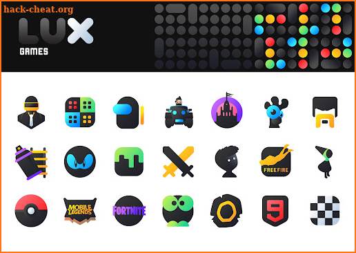 LuX IconPack screenshot