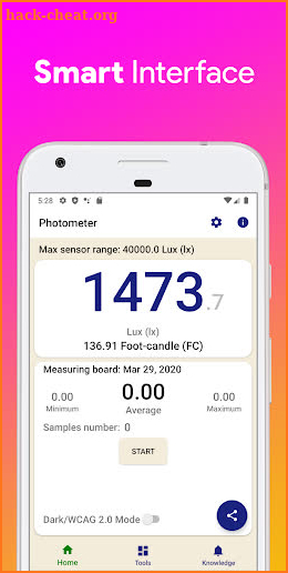 🌞 Lux Light Meter & Tools - Photometer PRO screenshot