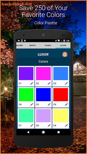 Luxor® Controller screenshot