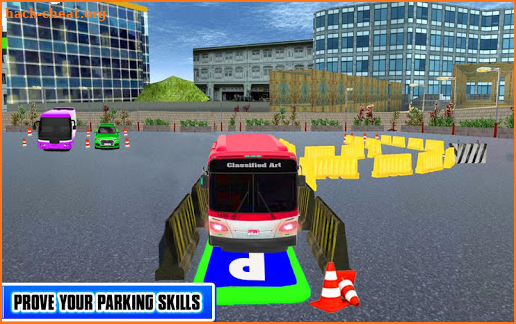 Luxury Bus Simulator Parking Mania: Megabus Games screenshot