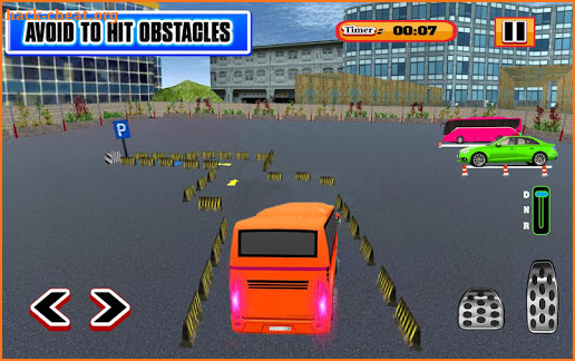 Luxury Bus Simulator Parking Mania: Megabus Games screenshot