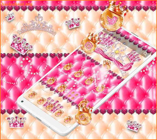 Luxury Diamond Crown Theme screenshot