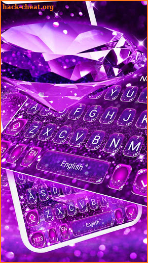 Luxury Diamond keyboard screenshot