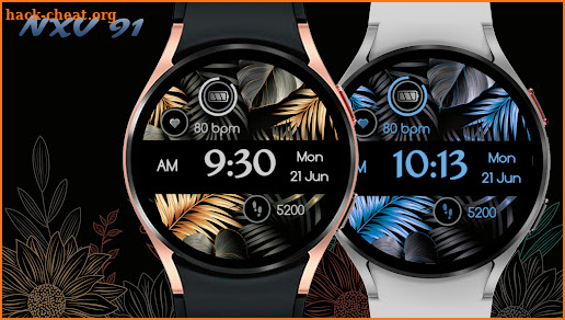 Luxury Elegant Watchface NXV91 screenshot