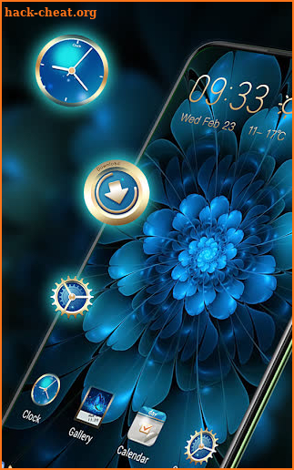 Luxury glory flower theme for galaxy g10 best 2019 screenshot