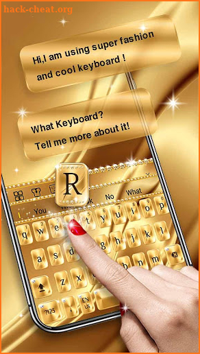 Luxury Keyboard screenshot