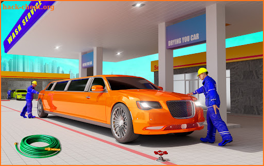 Luxury Limo Car Wash Games screenshot