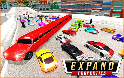 Luxury Limo Taxi Driver City : Limousine Driving screenshot