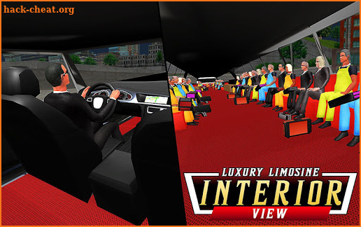 Luxury Limo Taxi Driver City : Limousine Driving screenshot