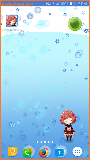 Lycoris Anime Live Wallpaper screenshot