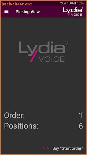Lydia Voice Demo screenshot