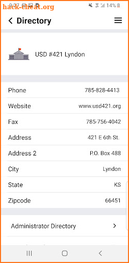 Lyndon USD 421 screenshot