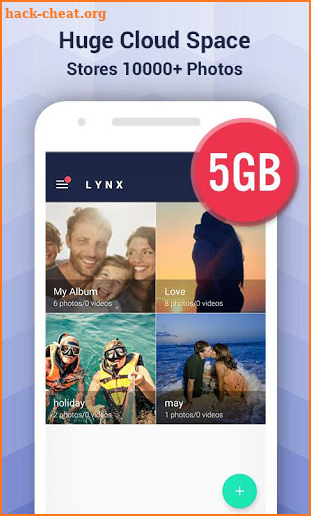 Lynx Privacy-Hide photo/video, Free 5GB Backup screenshot