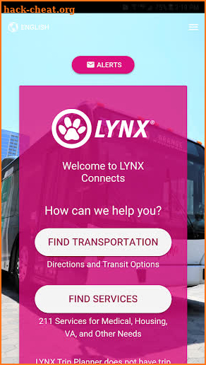 Lynx Trip Finder screenshot