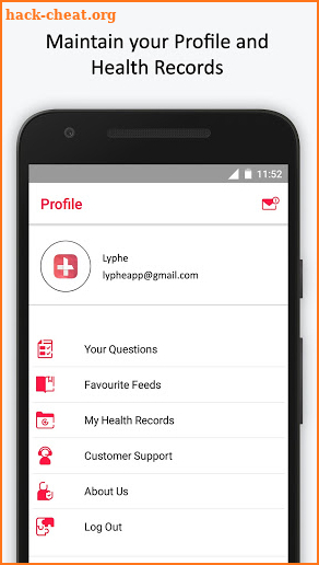 Lyphe - Health Tips, Advice, Health Support Groups screenshot