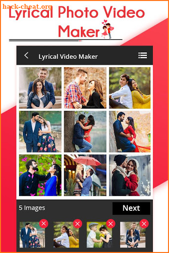 Lyrical Photo Video Movie Maker with Music screenshot