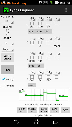 Lyrics Engineer screenshot