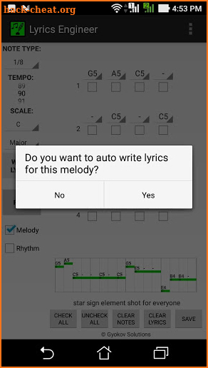 Lyrics Engineer screenshot