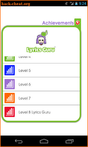 Lyrics Guru® screenshot