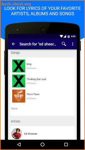 Lyrics Mania - Music Player screenshot